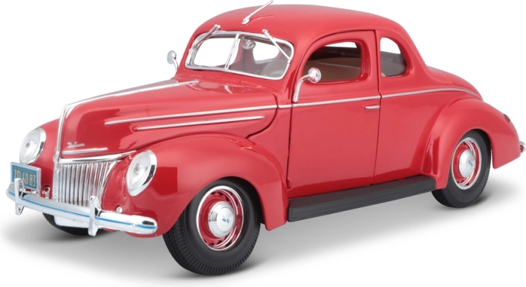 Maisto Ford Deluxe coupe 1939 crveni 1:18