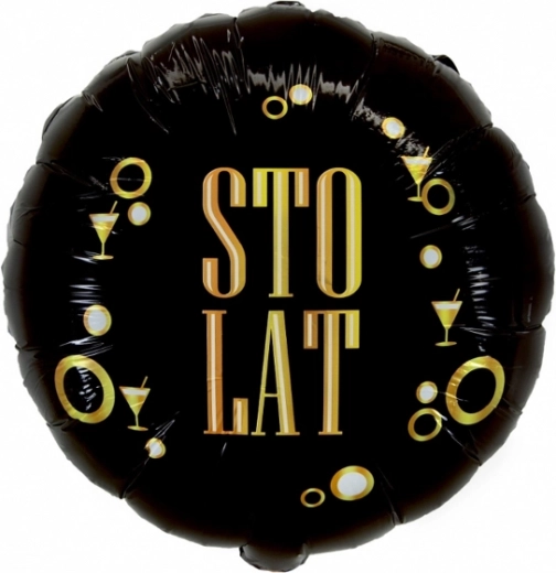 Folijski balon „Sto lat“ 18″