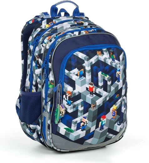 Topgal PixelArt školski ruksak Elly