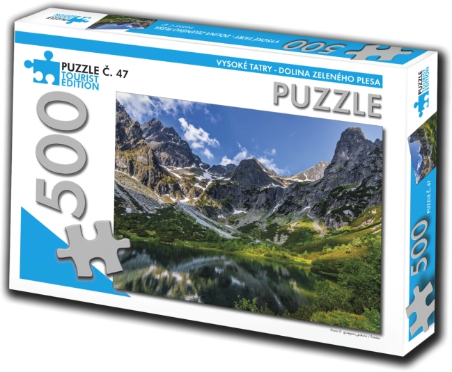 Puzzle turističko izdanje Visoke Tatre – Dolina Zelenog jezera 500 dijelova