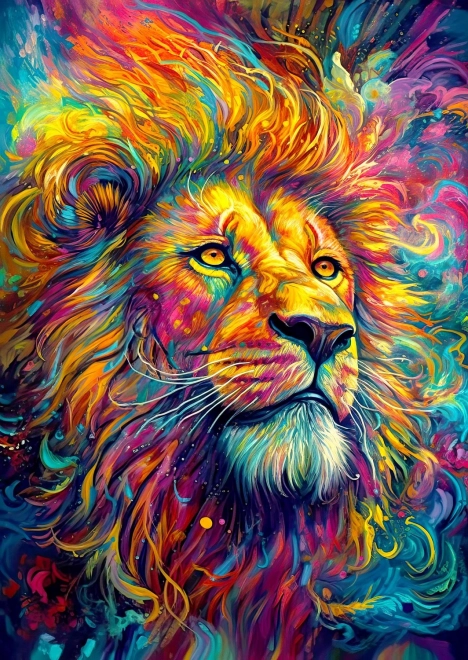 Uživajte u Puzzle Sjajni Kralj 1000 komada