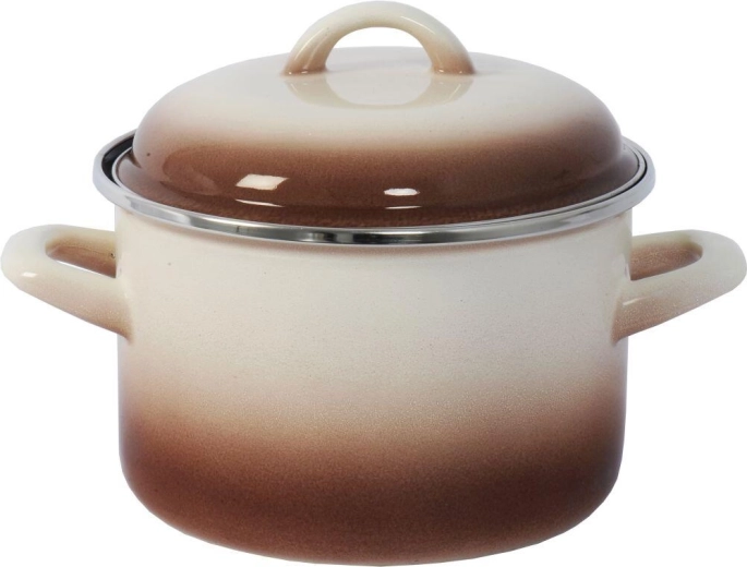 Lonac s poklopcem 18 cm 3 l CAPUCCINO