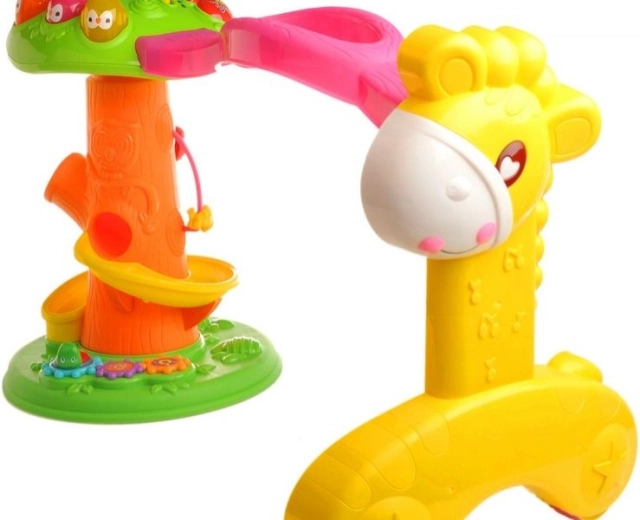 Multifunctional interactive baby walker with melodies and balls - 1 piece