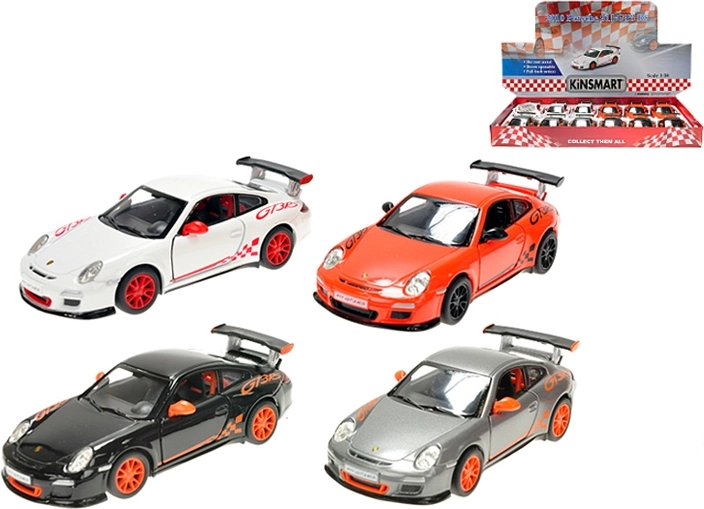 Kinsmart Porsche 911 GT3 RS metalni model 1:36 s povratnim mehanizmom