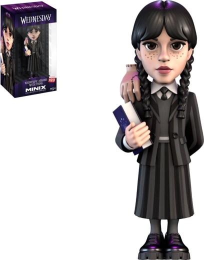 MINIX collectible figure Wednesday Addams with hand - 1 piece