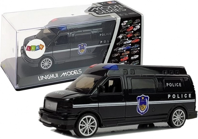 Policijski auto na povratni pogon s svjetlima i zvukovima