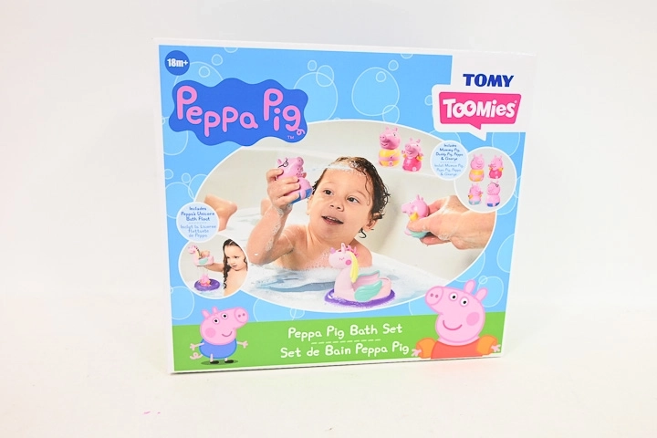 Toomies Prase Peppa set za kupanje s brodićem u obliku jednoroga