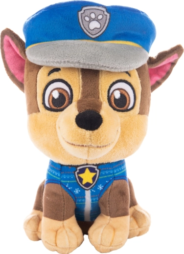 Plush Chase from Paw Patrol in a Christmas Sweater 28 cm