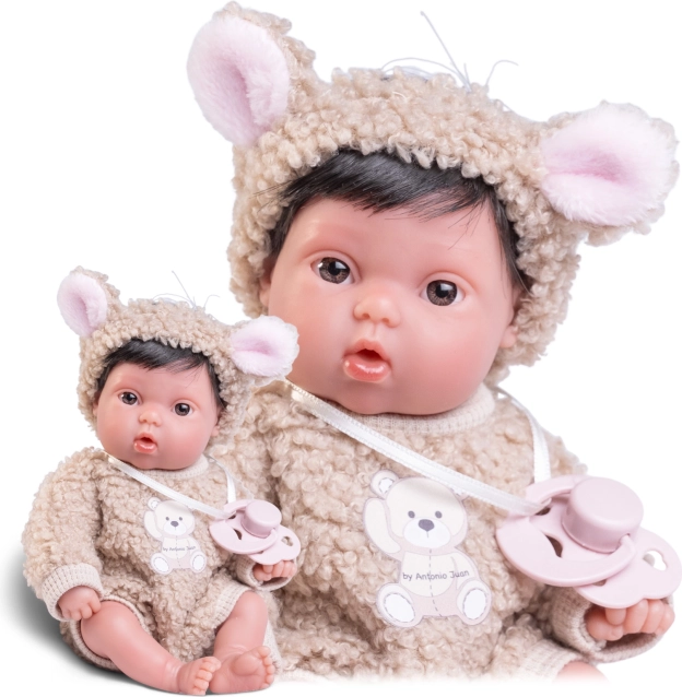 Picolín beba medvjedić - realistična lutka 21 cm
