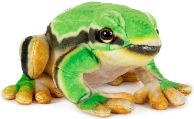 Plišana žabica 14 × 9 cm