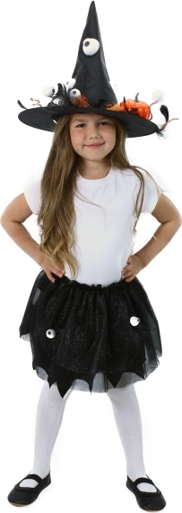 Dječji vještičji kostim s tutu suknjom