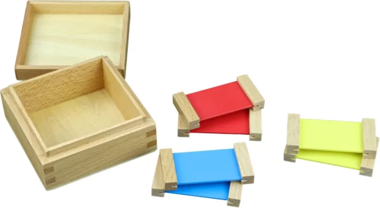 Obojene pločice 1 – osnovni set Moyo Montessori