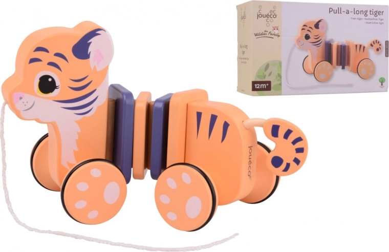 Drveni vučni tigar Jouéco