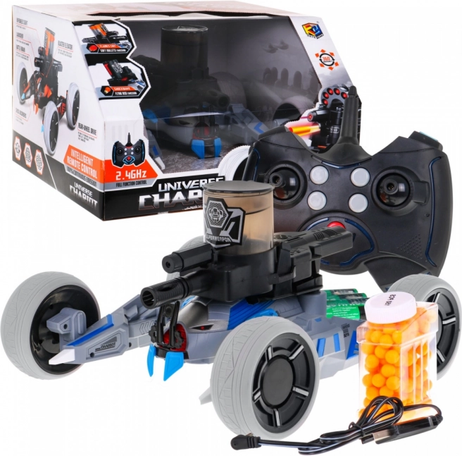 RC crawler sa pucanjem za djecu 5+ s laserskim ciljnikom i 150 metaka