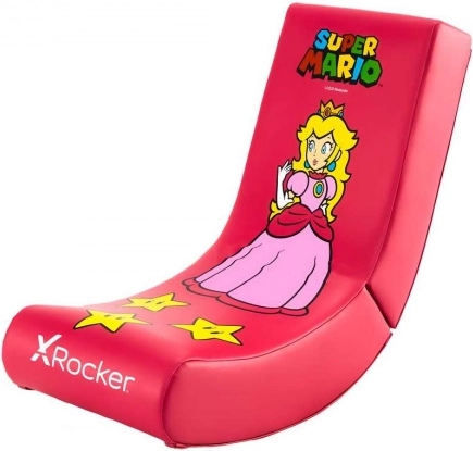 Kids' gaming floor chair X Rocker Super Mario Peach