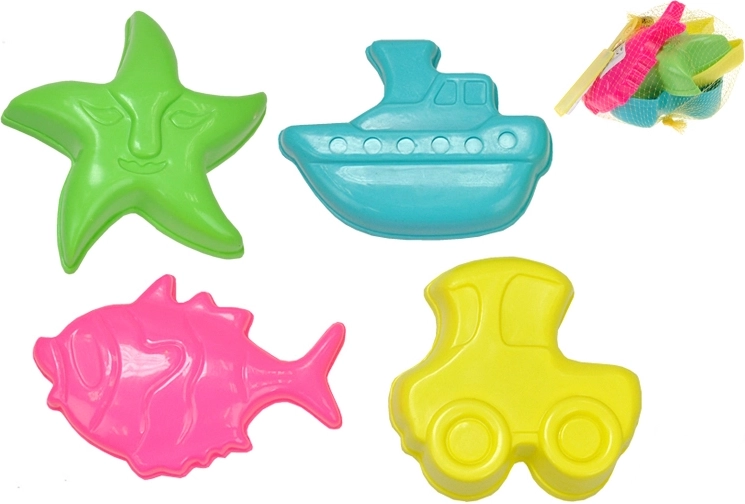 Set plastičnih kalupa za pijesak (4 kom)
