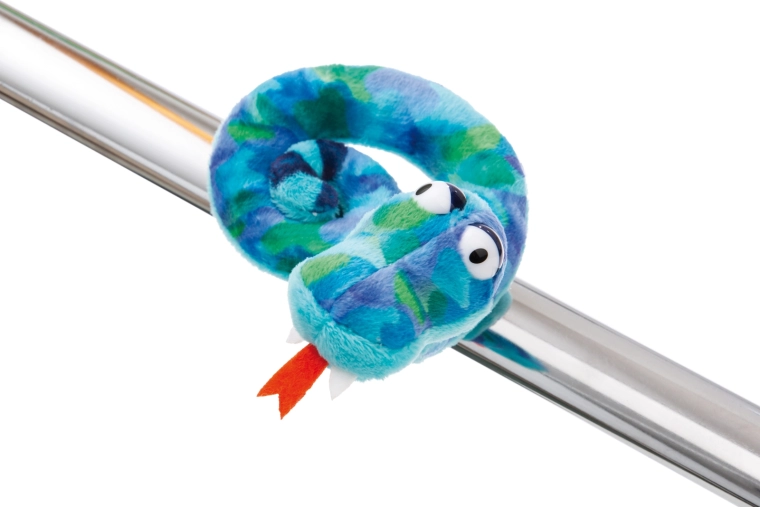 NICI magnetska plišana zmija ZsaZsa 11 cm Zelena