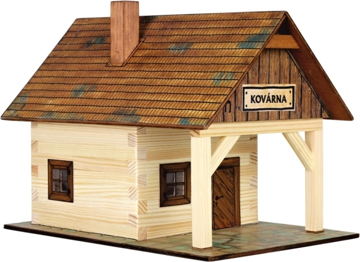 Walachia drveni model kovačnice za lijepljenje