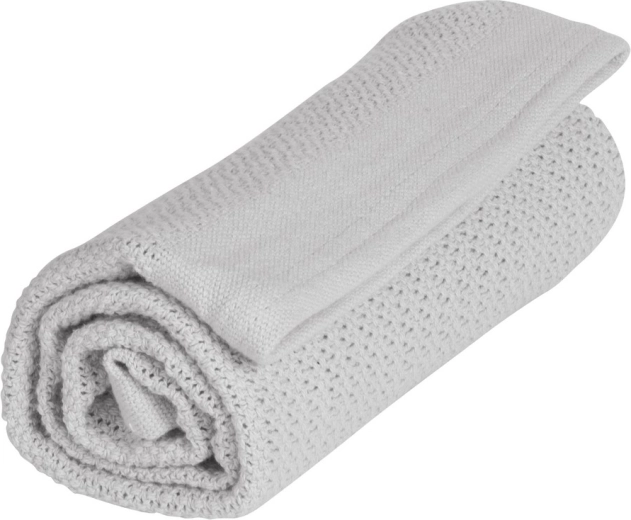 Vinter & Bloom dekica Soft Grid Organic dove grey