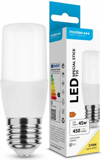 Modee Lighting LED žarulja Special Stick T35 4,9 W E27 toplo bijela 450 lm