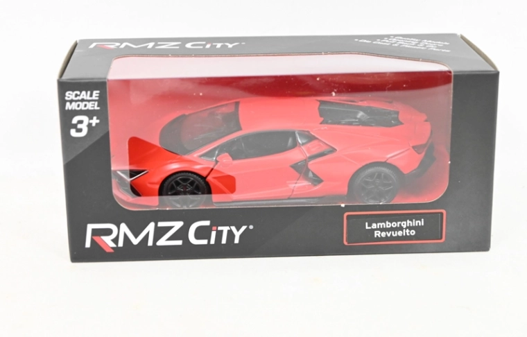 RMZ Lamborghini Revuelto 2024 metalni model auta 1:18 mat crveni