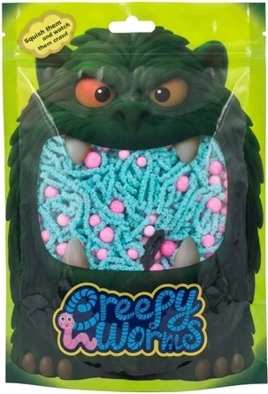 STNUX Creepy Worms senzorički crvići ružičasto-plavi