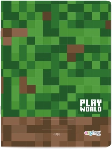 Bilježnica A4 Playworld, crtana, 40 listova, 80 g/m²