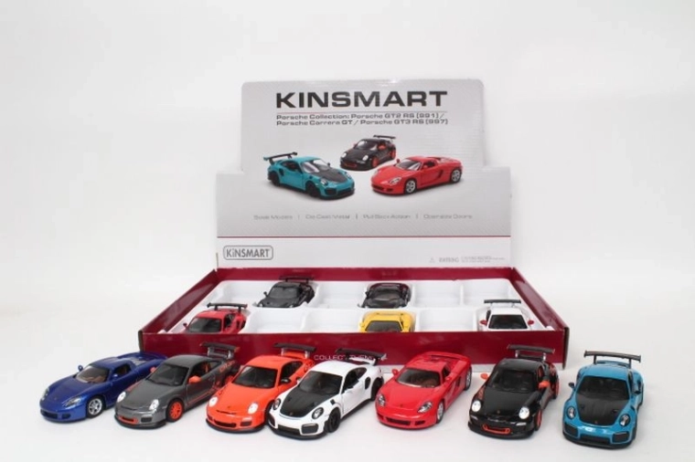 Porsche metalni model auta 13 cm s vratima koja se otvaraju i pull-back pogonom