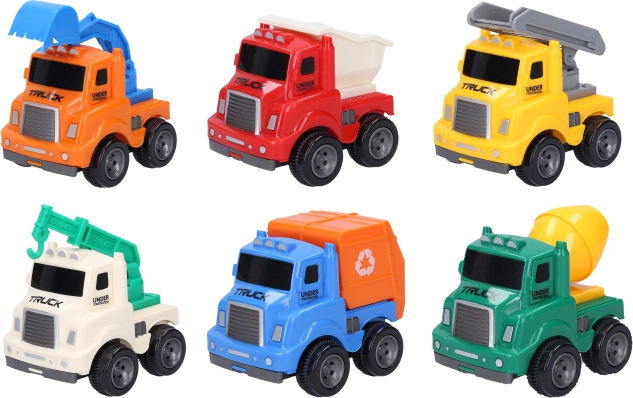 Set prometnih vozila 6 kom 9 cm