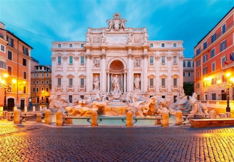 Puzzle Fontana di Trevi, Rim – 1000 dijelova