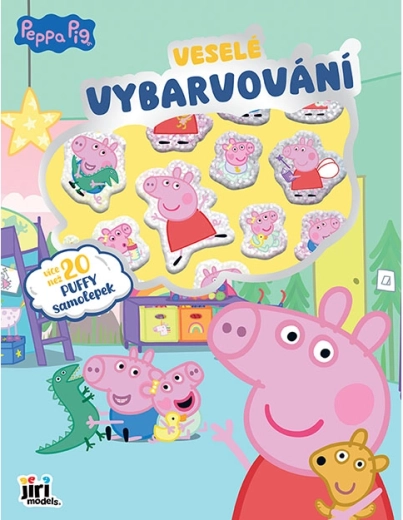 Veselo bojanje sa naljepnicama Peppa Pig