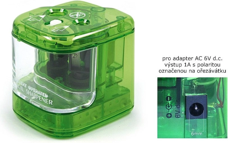 Električna dvostruka baterijska šiljilica ICO