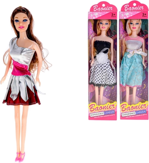 Modna zglobna lutka 29 cm u poklon-kutiji