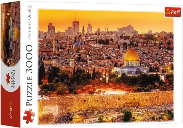 Puzzle od 3000 dijelova – krovovi Jeruzalema