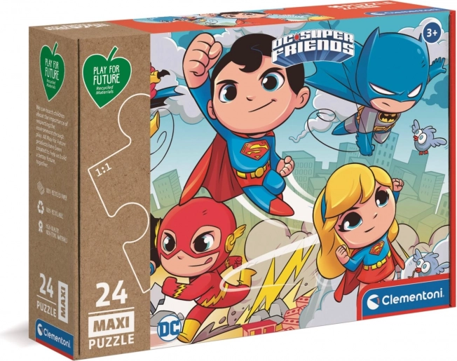 Clementoni puzzle DC Super Friends MAXI 24 dijelova
