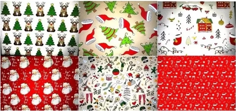 Christmas wrapping paper
