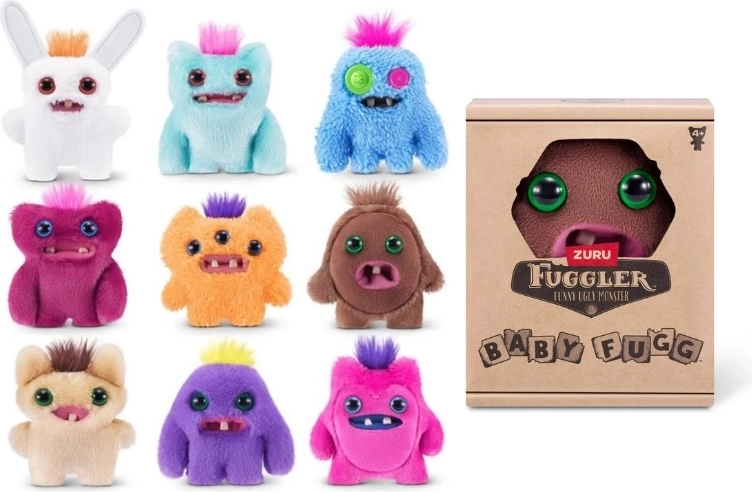 ZURU Fuggler Mini Baby Fuggs kolekcionarska plišana igračka - 1 komad
