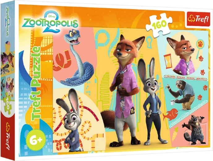 Puzzle Zootopija 2 – zajedno u Zootopiji 160 dijelova