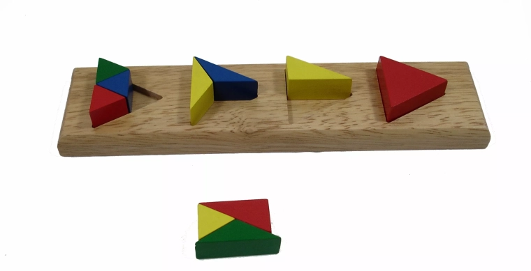 Šarene trokutaste kocke