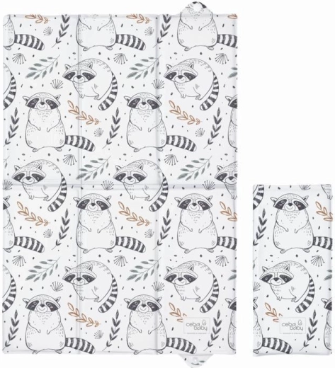 Ceba Baby putna podloga za presvlačenje Raccoon 40 × 60 cm