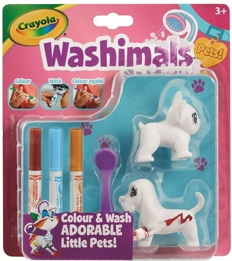 Washimals Figurice za bojanje Psi u blisterima