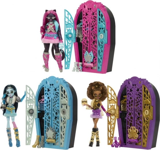 Monster High Skulltimate Secrets Hauntlywood – tajanstvena lutka s ormarom i iznenađenjima