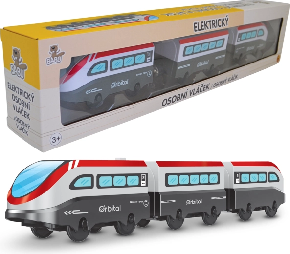 Babu električni putnički vlakić – set 3 kom