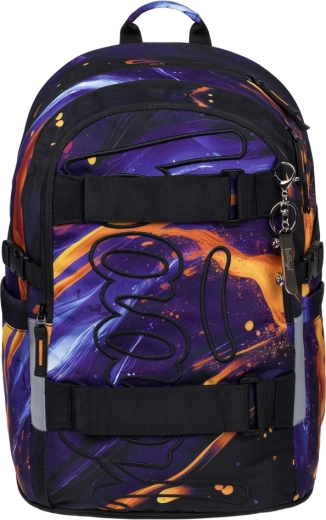 Školska torba Baagl Skate Vibe od recikliranih materijala