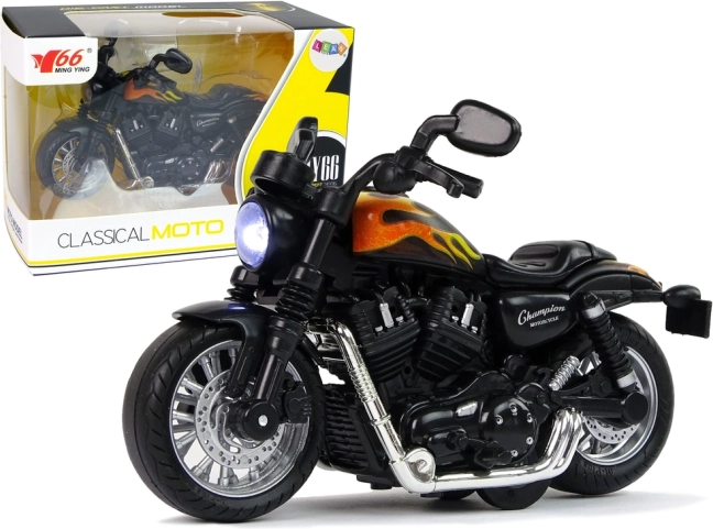 Motocikl Champion s pull-back pogonom, zvukom i svjetlima