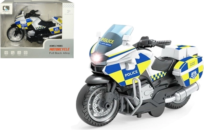 Policijski motocikl sa svjetlom i zvukom