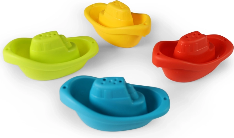 Set plastičnih brodića za vodu - 4 komada