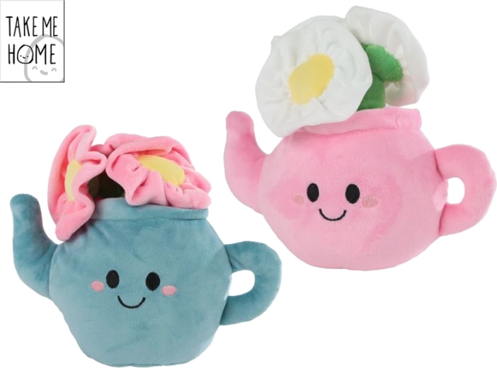 Plišana igračka Take Me Home – sobna biljka u čajniku