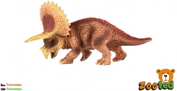 Mali plastični triceratops 14 cm