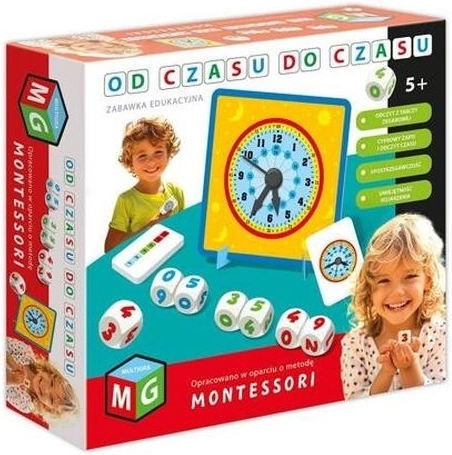 MultiGry Montessori igra S vremena na vrijeme – učenje vremena